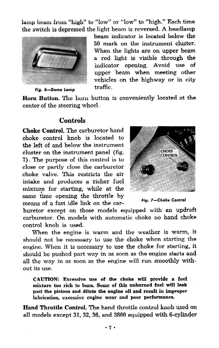 1957 Chevrolet Trucks Operators Manual Page 27
